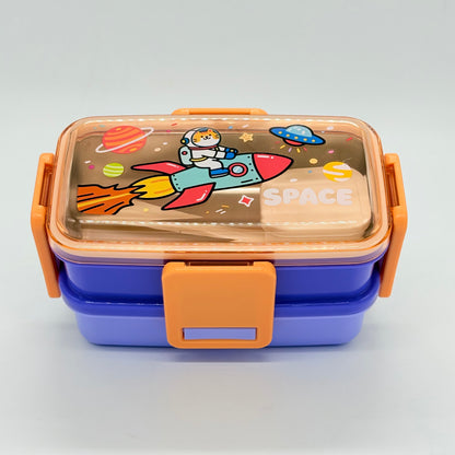 Double Deck Steel Lunch Box