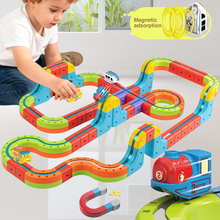 DIY Magnetic Levitation Train Track  Building Set, 141 Pcs