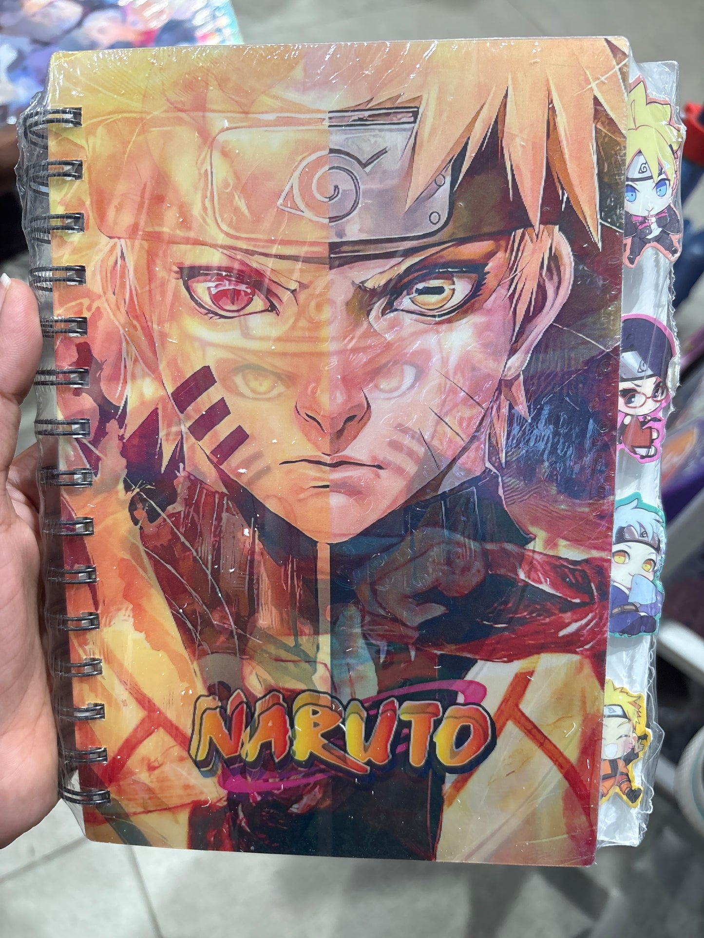 HBC 188247 Naruto picture changing Diary