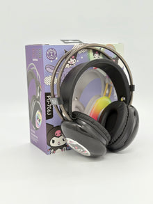 Kuromi Bluetooth Wireless Headphone with Lighting Effects