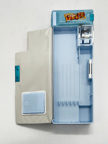 Naruto Magnetic Pencil Box with inbuilt Calculator