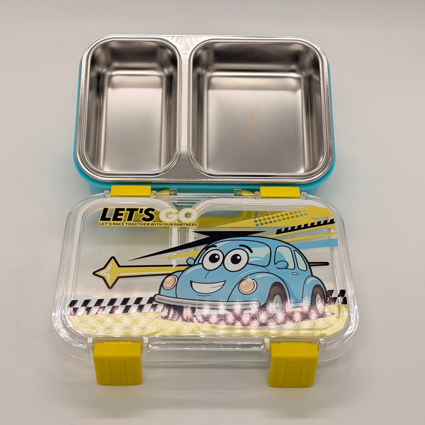 Small Car Stainless Steel  Lunch Box