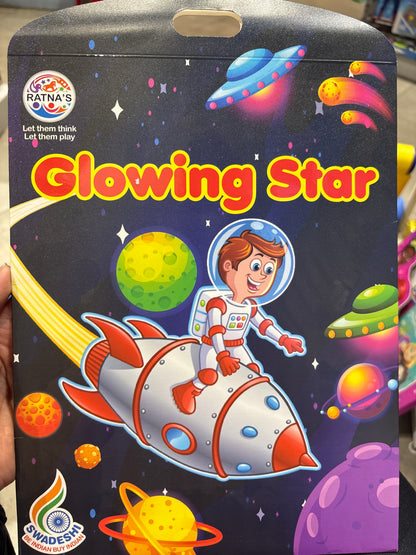 Ratna's Glowing Star Galaxy Sticker Set