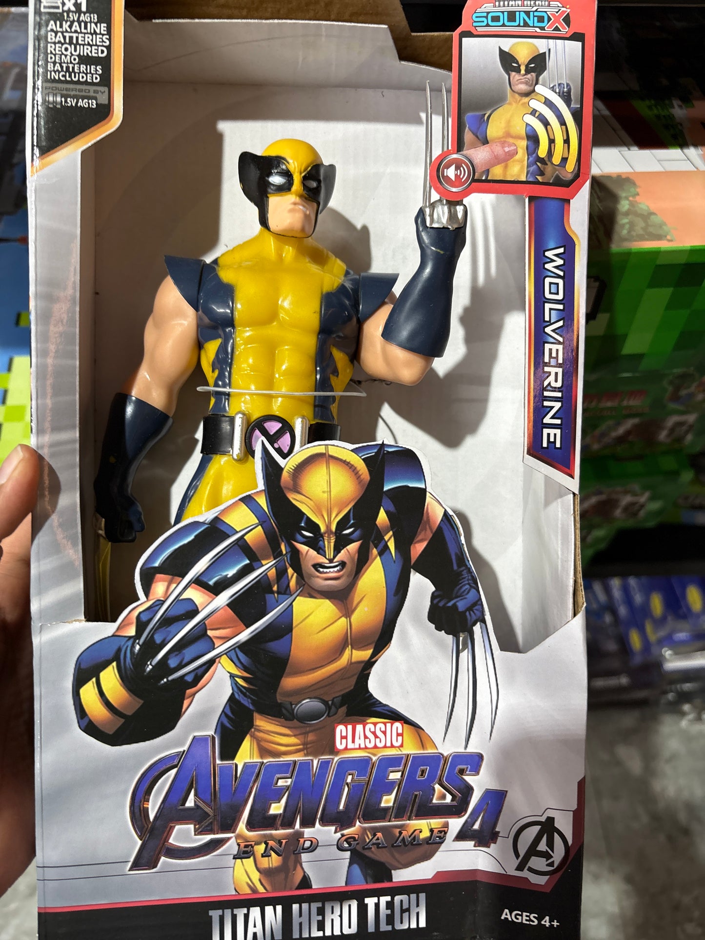 Wolverine Action Figure with Sound
