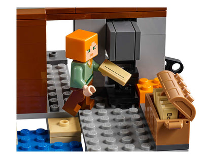 Brick My World Minecraft Farm Cottage Mega Blocks 840 Pcs - Building Set for Ages 6+
