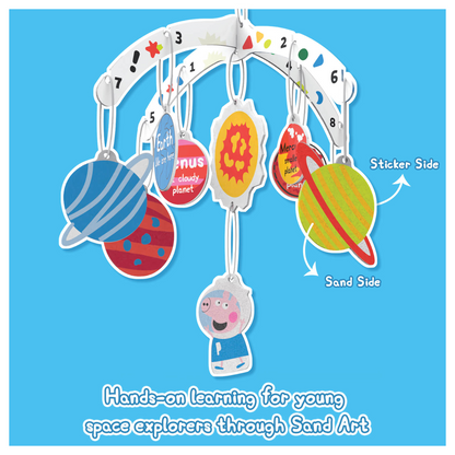 Funskool Peppa Pig Sand Art of Solar System