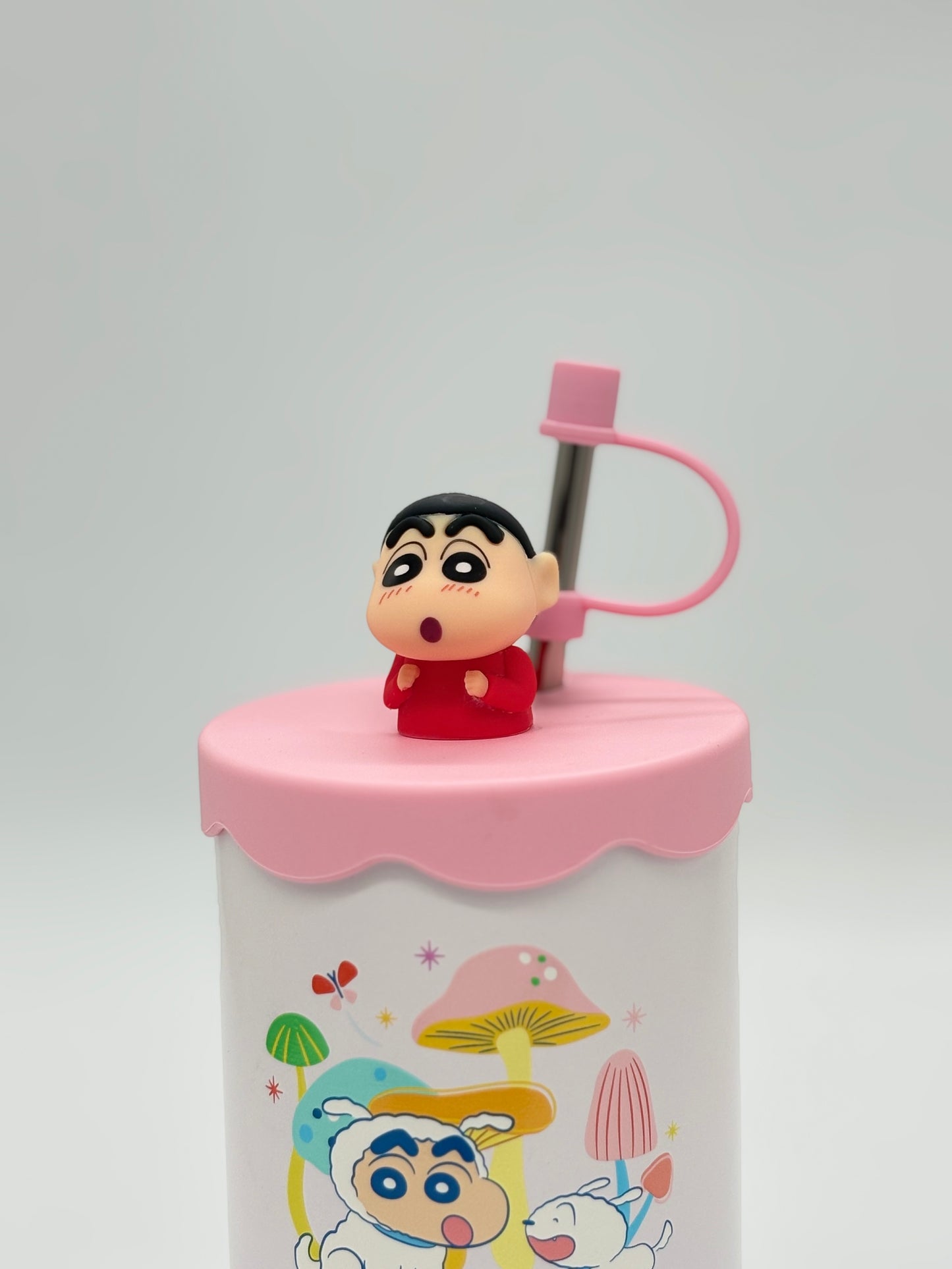 Shinchan Spring Time Insulated Tumbler for Kids 580ml with 3D Character Lid