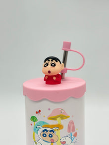 Shinchan Spring Time Insulated Tumbler for Kids 580ml with 3D Character Lid