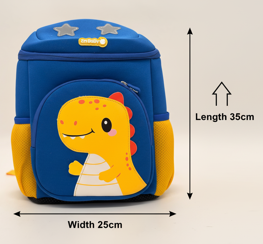 Kids Dino School Bag 34*26*12 cm
