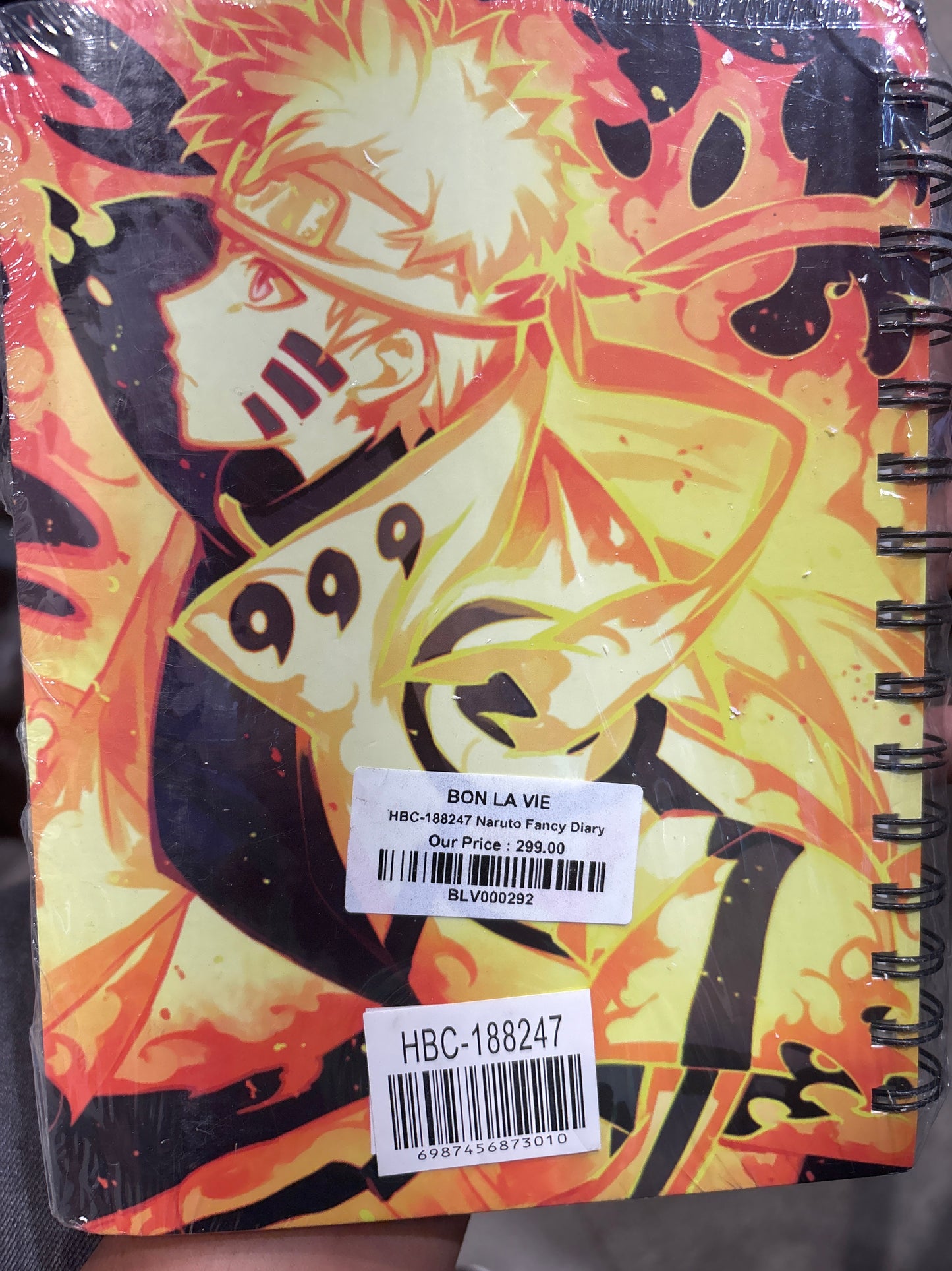 HBC 188247 Naruto picture changing Diary