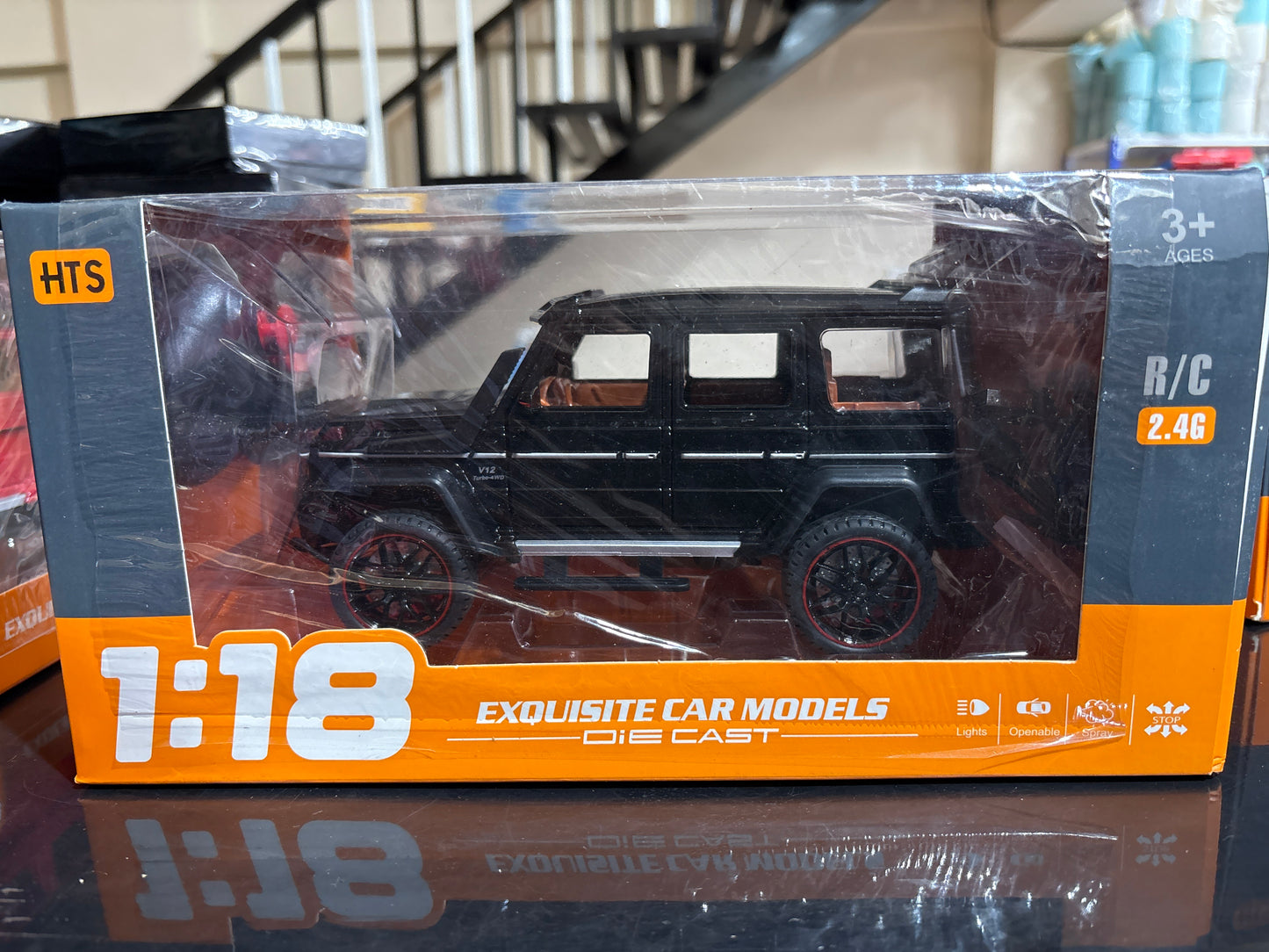 Mercedes G Wagon Die Cast Remote Control Car 1:18