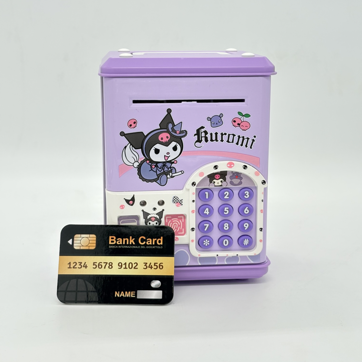 Kuromi Electronic Money Safe Piggy Bank