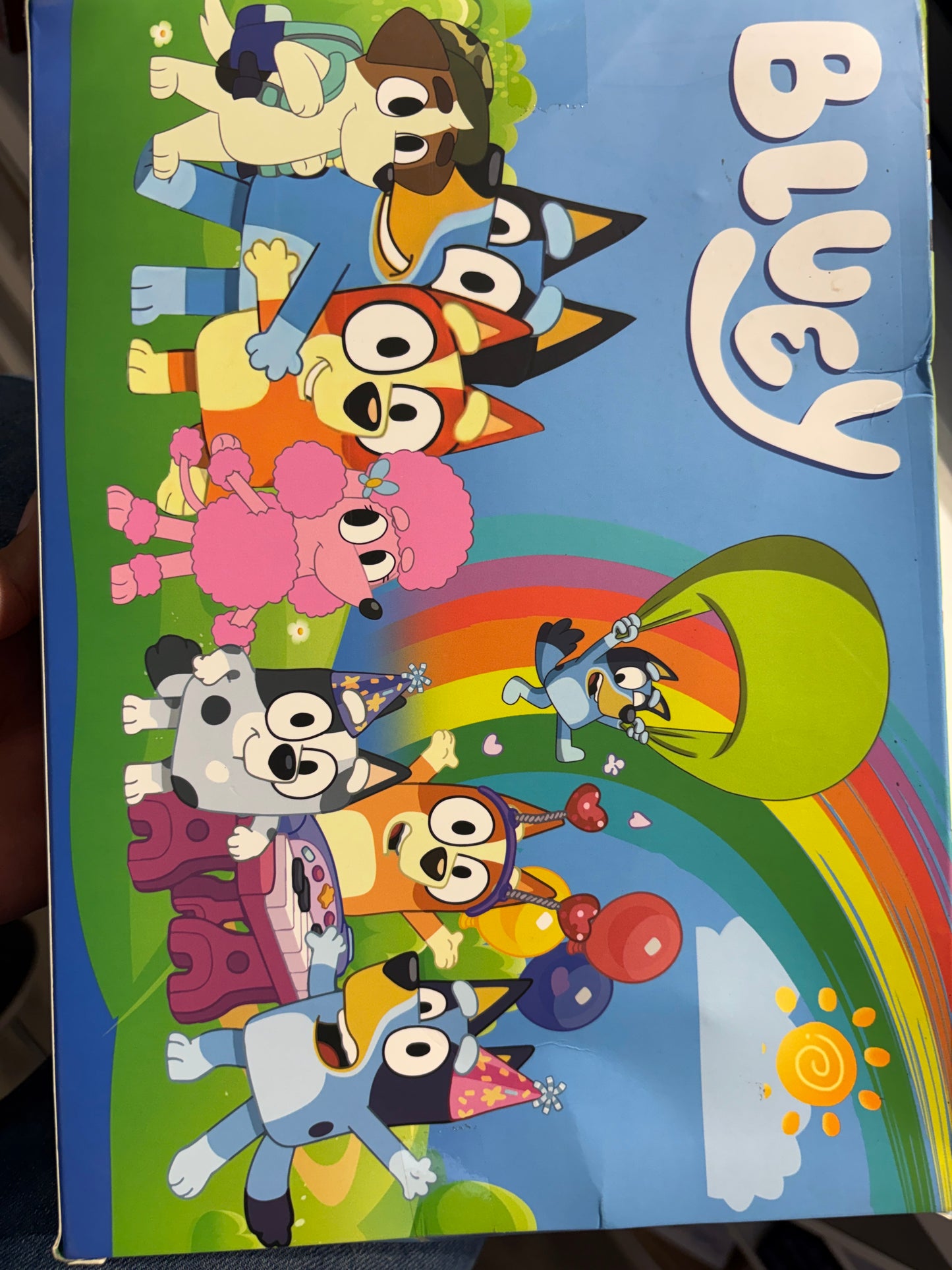 Bluey 8pcs Action Figures