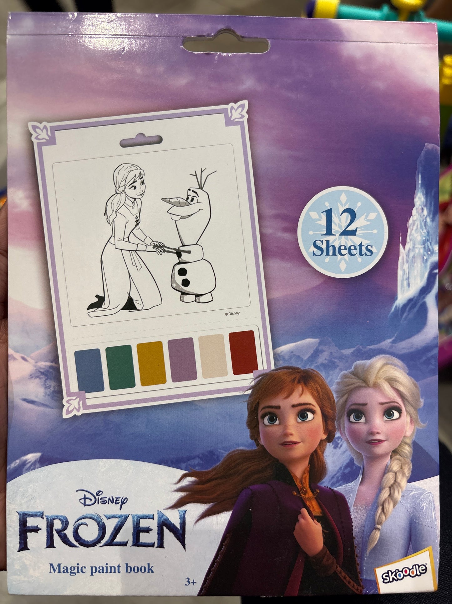10004 FROZEN MAGIC PAINT BOOK CP48