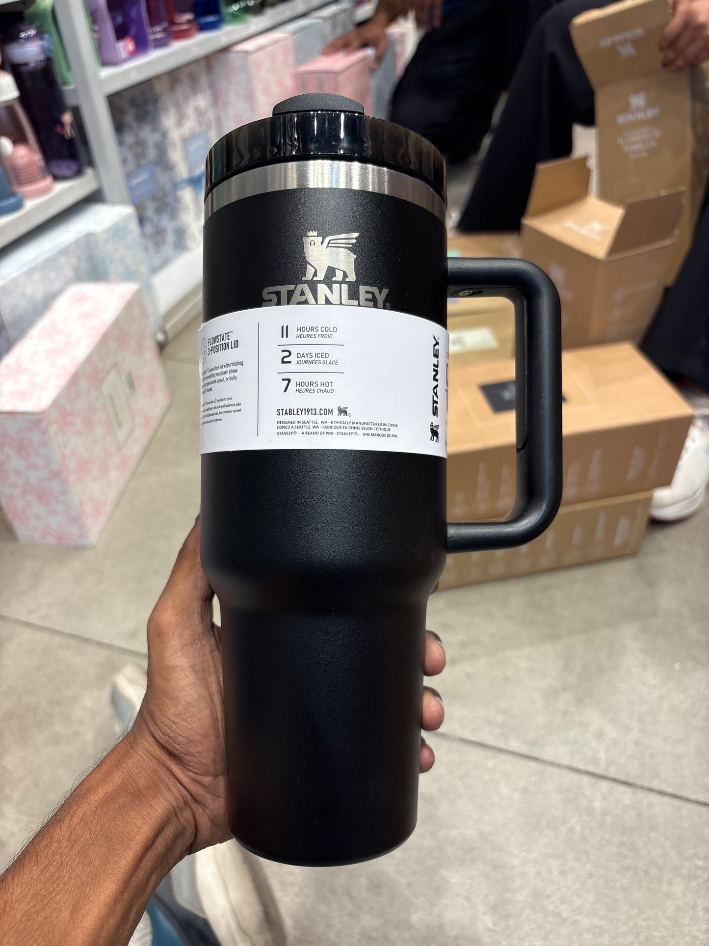 Stanley Quencher H2.0 FlowState Tumbler 40 oz, 1182 ml with Handle and Straw