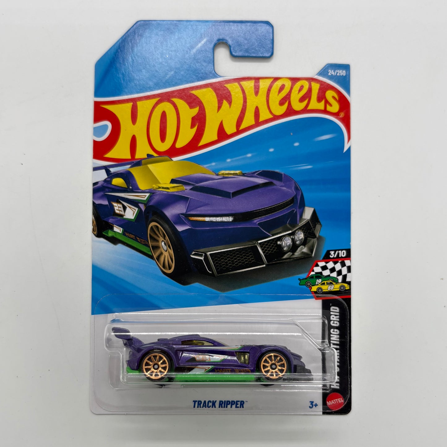 Hot Wheels 1:64 Die-Cast Set of 4 - Ferrari SF90 Stradale, Bounce N Bass, Sushi Tuner, Track Ripper