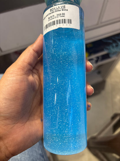 Puppy and Candle Glitter Slime