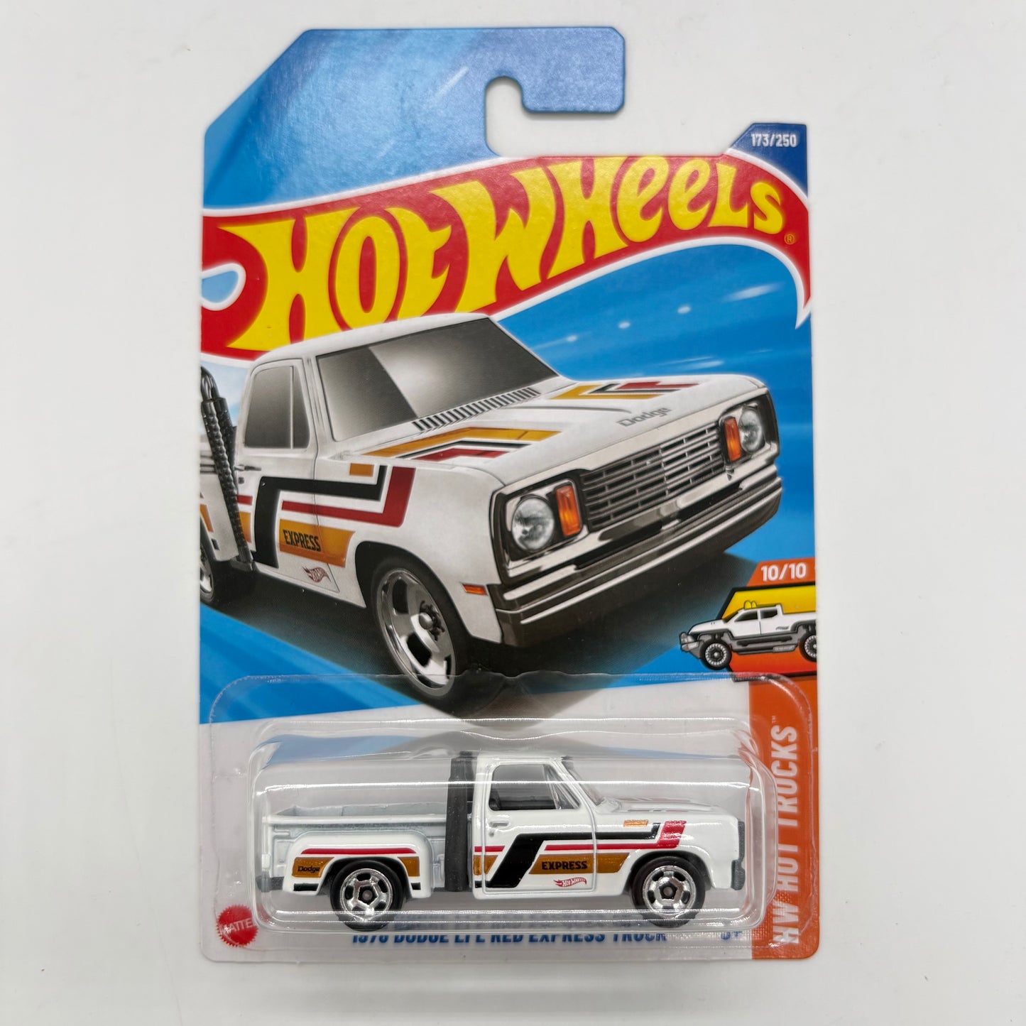 Hot Wheels Set of 4 - Toyota GR86 Cup, 1978 Dodge Lil Red Express Truck, Punk Rod, Track Dwagon 1:64 Die-Cast