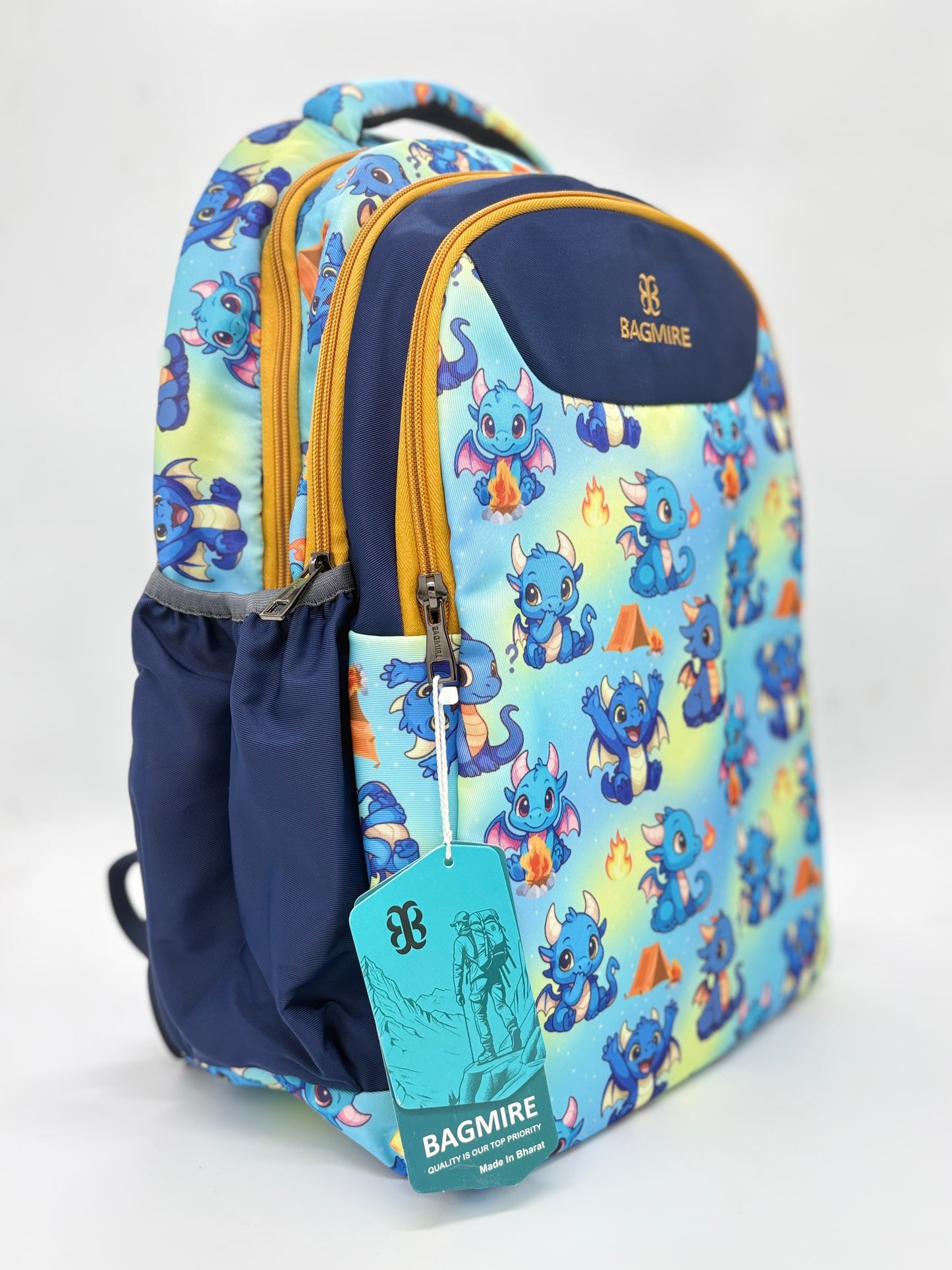 Bagmire School Bags with 3 Zippers