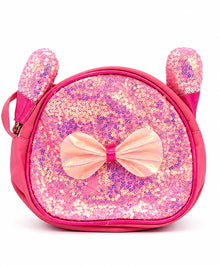 Sequin Bunny Ear Bow Handbag for Girls