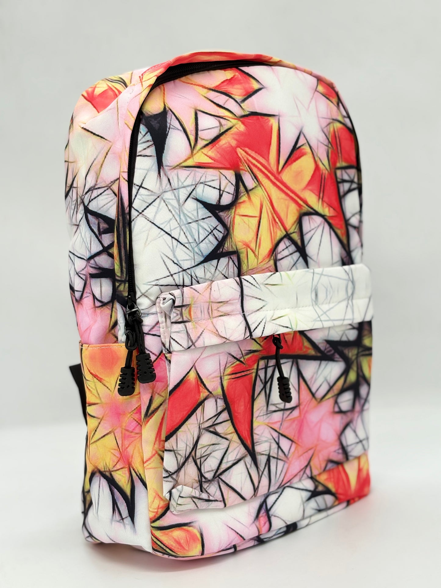 Multicolor School Backpack