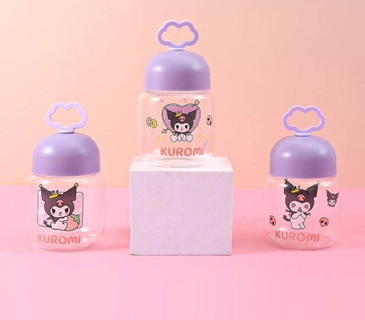 320ML GLASS SIPPER BOTTLE - KUROMI