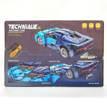 Techniaue Racing Car Static Model Building Blocks Set – 1408 Pcs