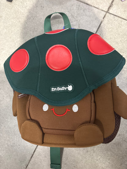 ZM Baby Mushroom Shape Kids Mini Backpack