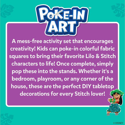 Skillmatics Disney Poke-In Art of Stitch and Lilo