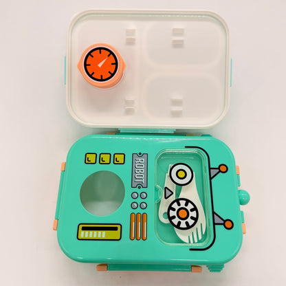 Robot Stainless Steel Lunch Box