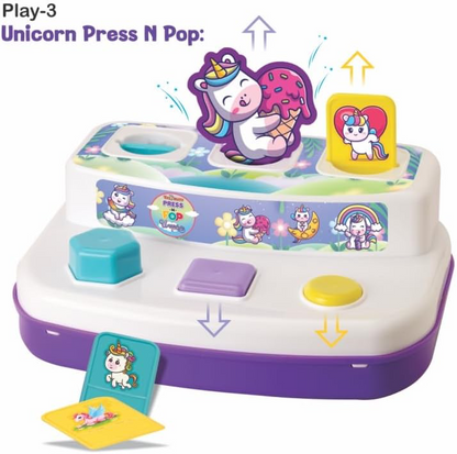 Unicorn Play Time - 24 Pcs Educational Toy Set