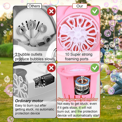 Rose Plant Automatic Bubble Machine