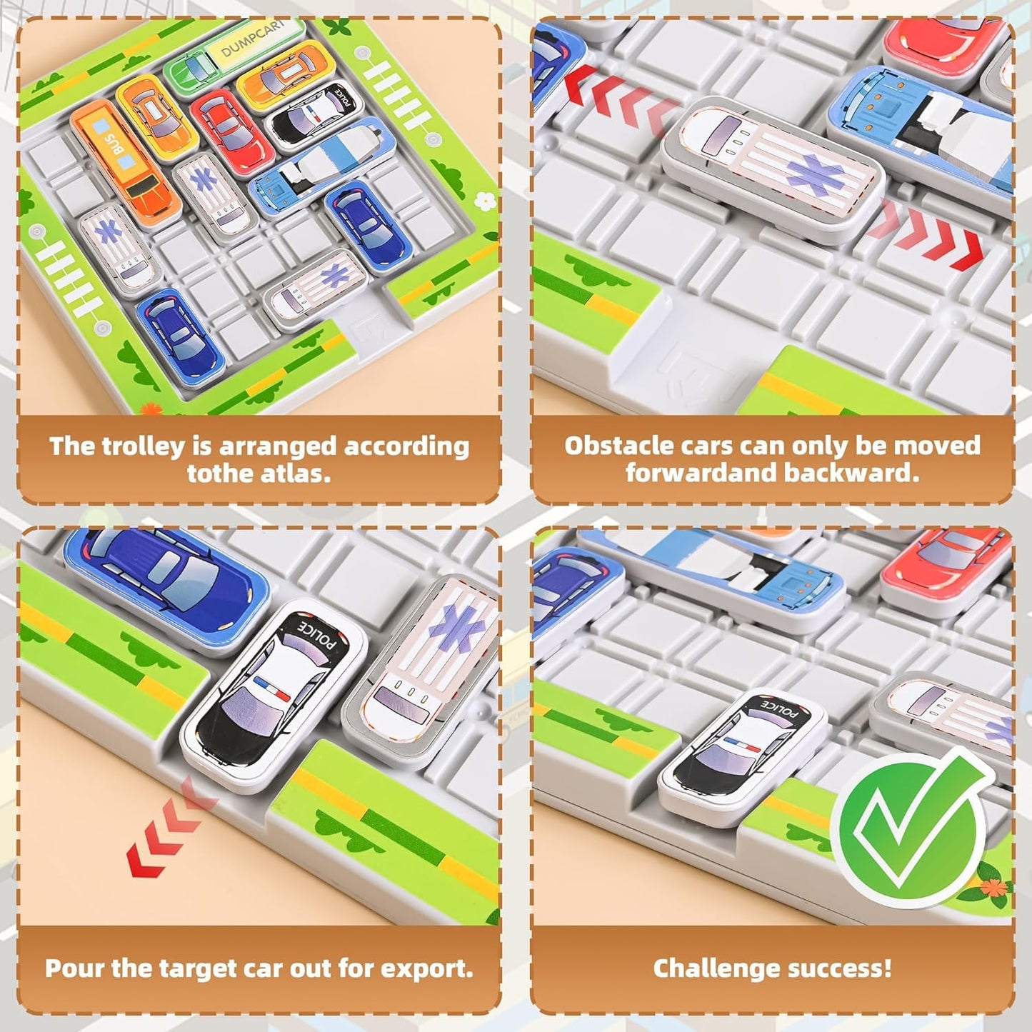 Parking Lot Puzzle Game EC