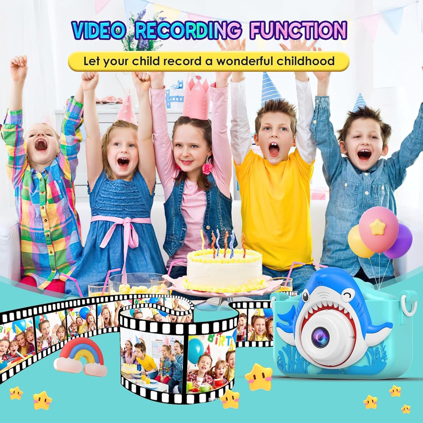 Shark Digital Camera for Kids