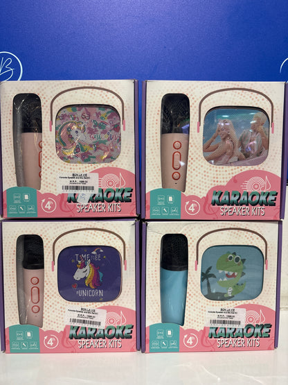 Karaoke Speaker and Mic Set EC