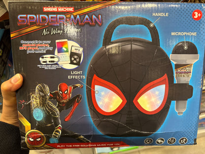 Spider-Man No Way Home Singing Machine Mask with Microphone Set