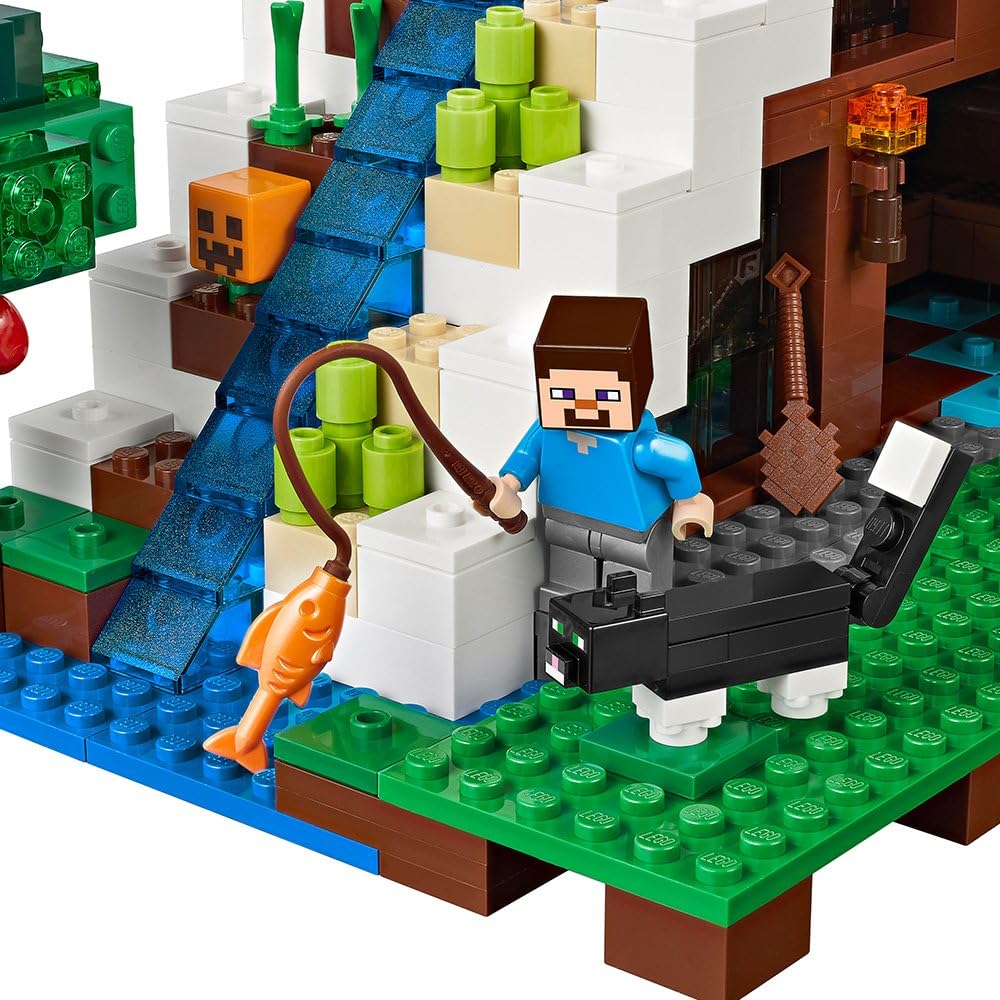 Brick My World Waterfall Base Building Set 829 Blocks