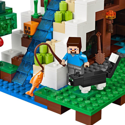 Brick My World Waterfall Base Building Set 829 Blocks