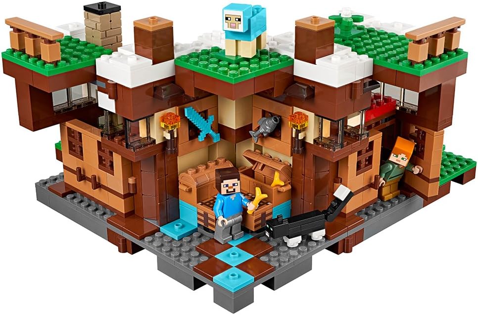 Brick My World Waterfall Base Building Set 829 Blocks