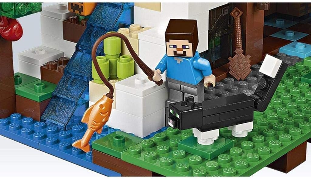Brick My World Waterfall Base Building Set 829 Blocks