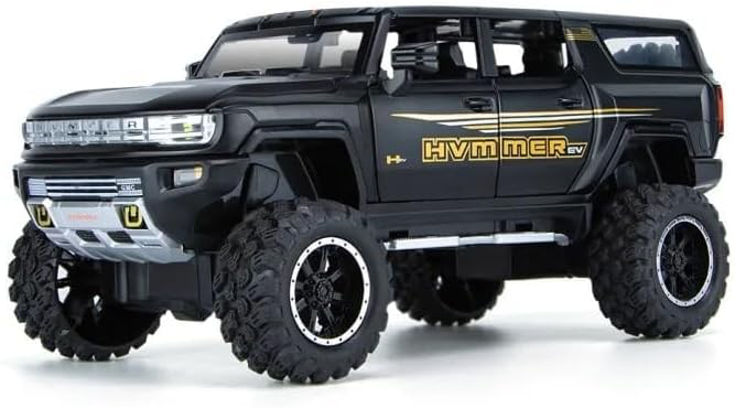 Die-Cast Hvmmer Off-Road Model Car  with Light & Sound 1:24 Scale
