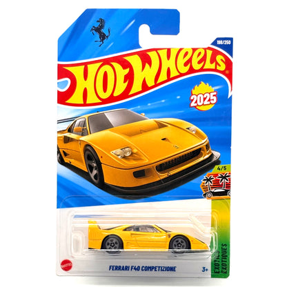 Hot Wheels Basic Mainline Car Ferrari F40 Competizione