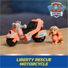 Funskool Paw Patrol Liberty Rescue Motorcycle with Liberty Action Figure