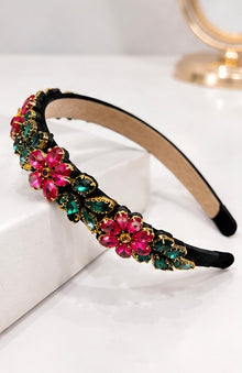Handmade Diamond Flower Hairband
