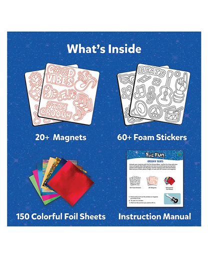 Skillmatics Foil Fun Groovy Beats
