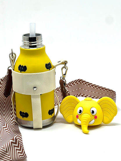 Elephant Insulated Sipper Bottle 450 ml