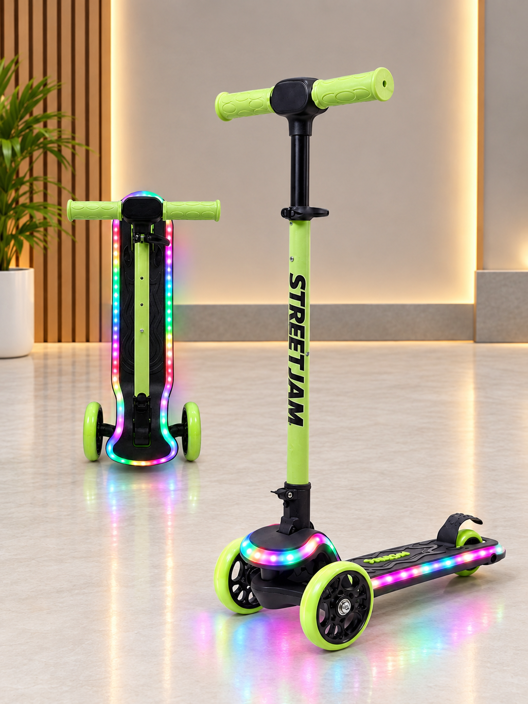StreetJam Blinkie LED Deck Kids Scooter