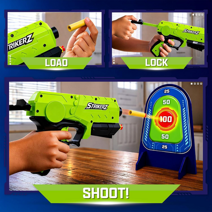 Superplay Strikerz Foam Bullet Blaster Gun