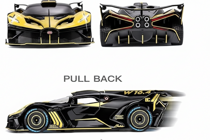 Bolide Die-Cast 1:24 Scale Pull-Back Model Car