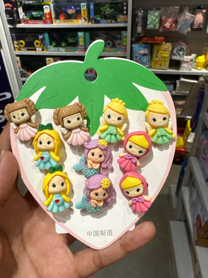 Mix Cartoon  10 pcs of Ruber Band